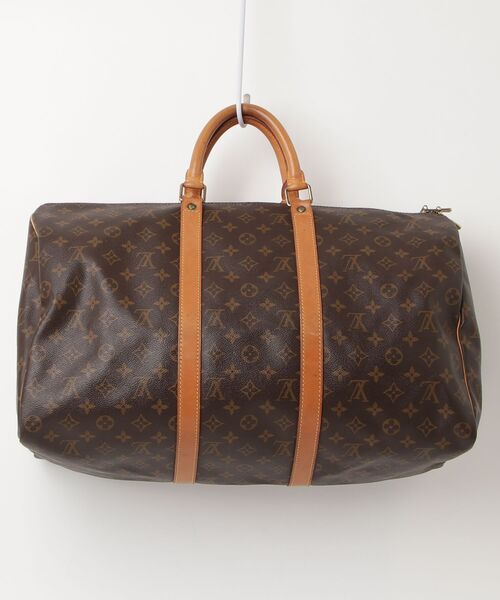 LOUIS VUITTON(ルイ・ヴィトン) キーポル ボストンバッグ - ブラウン LOUIS VUITTON(ルイ・ヴィトン) キーポル ボストンバッグ - ブラウン