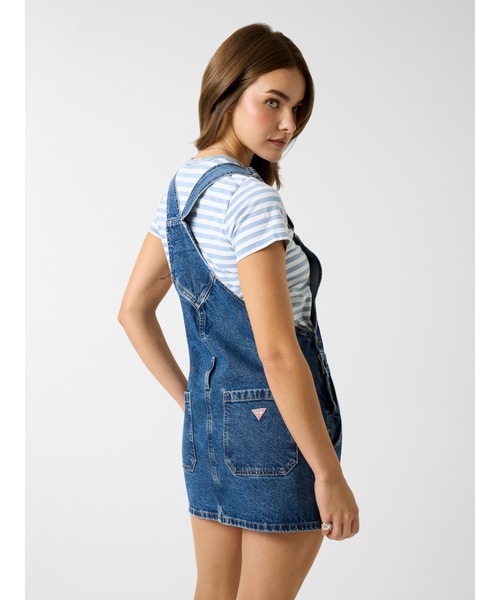 ジャンパースカート GUESS JEANS Overall Dress ワンピース デニム 