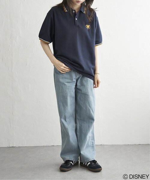 VENCE EXCHANGE ポロシャツ Mickey Mouse ミッキーマウス 鹿の子