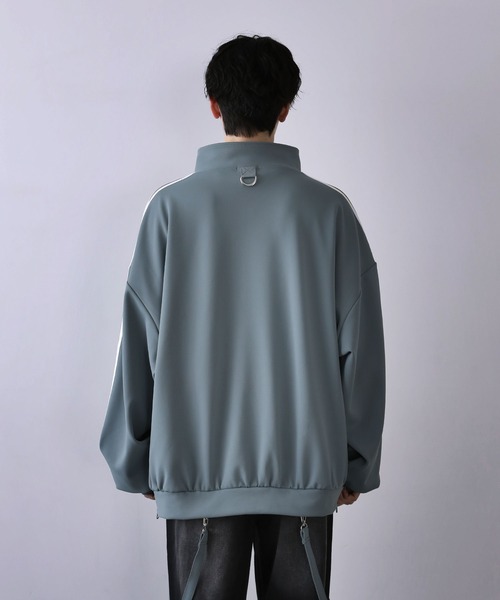「LILL」 ジャージブルゾン X-LARGE ブラック メンズ_画像4