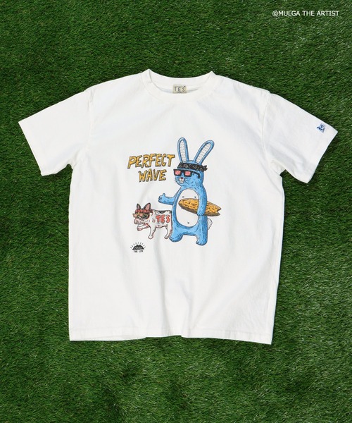 「The Endless Summer」 半袖Tシャツ LARGE ピンク系その他4 メンズ_画像2