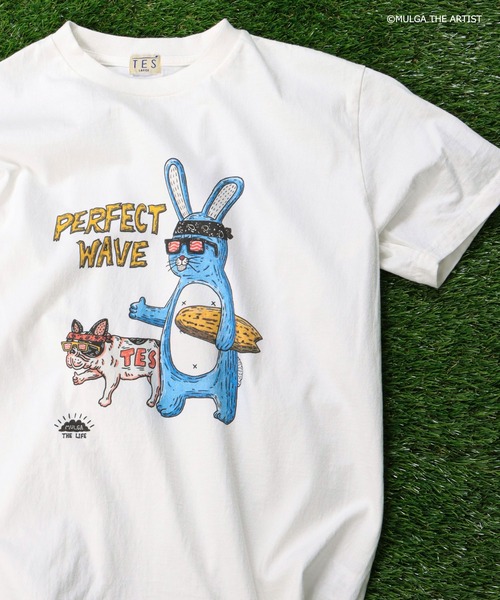 「The Endless Summer」 半袖Tシャツ LARGE ピンク系その他4 メンズ_画像5