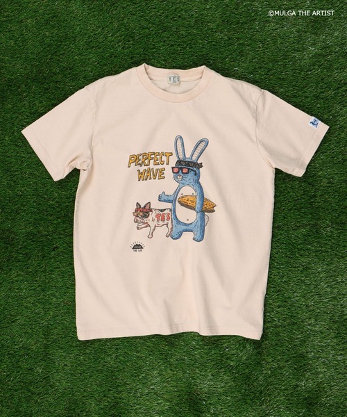 「The Endless Summer」 半袖Tシャツ LARGE ピンク系その他4 メンズ_画像7