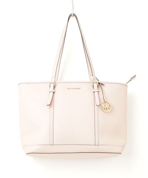 ボ*ノ様 (美品)MICHAEL KORS ライトピンク トートバッグ MICHAEL KORS（マイケルコース） トートバッグ - ピンク レディース