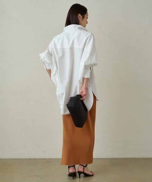 「LOUNGEDRESS」 長袖シャツ FREE ベージュ レディース_画像5
