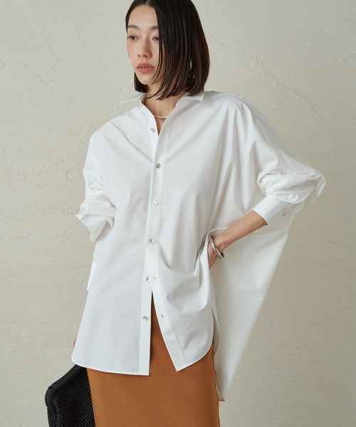 「LOUNGEDRESS」 長袖シャツ FREE ベージュ レディース_画像9