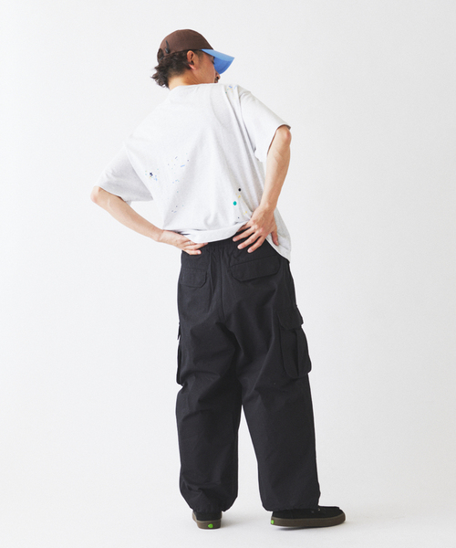 Champion（チャンピオン） tシャツ 別注 刺繍スプラッシュ Tシャツ