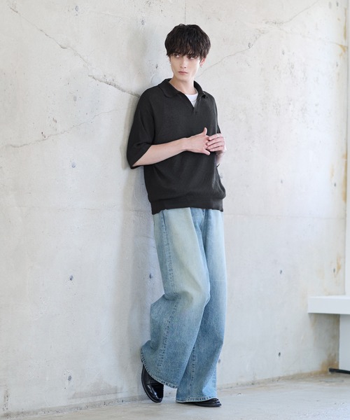 ASTRONOMY サマーニット セーター ニット SHEER SKIPPER SHORT-SLEEVE