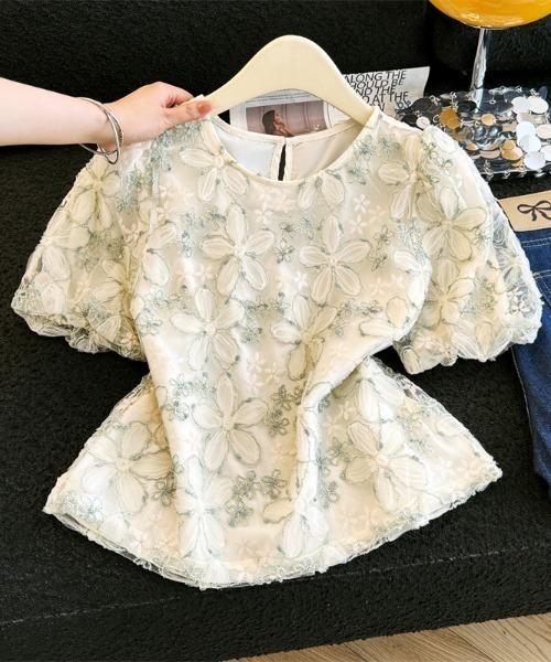 スパンコール tシャツ（柄：花柄、フラワー）のおすすめ人気商品一覧