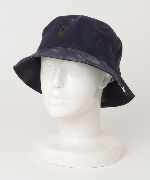 A BATHING APE（アベイシングエイプ） ハット LARGE パープル メンズ