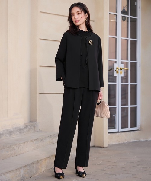 「DRESS PLUS」 セットアップ M ブラック レディース_画像9