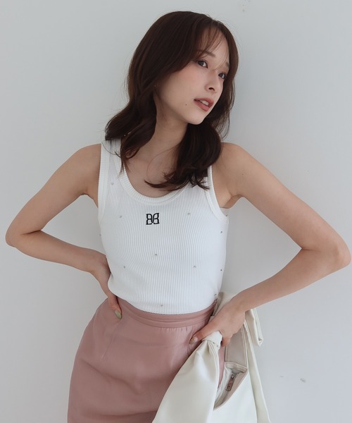 LGB LION FIRE WORKS TOP ノースリーブ　タンクトップ EIMY ISTOIRE（エイミーイストワール） タンクトップ ノースリーブ