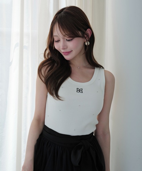 EIMY ISTOIRE（エイミーイストワール） タンクトップ ノースリーブ