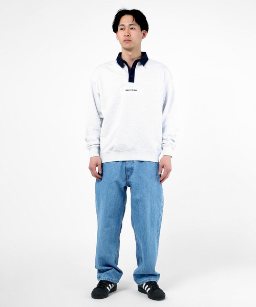 「HUF」 デニムパンツ 36inch ブラック メンズ_画像9