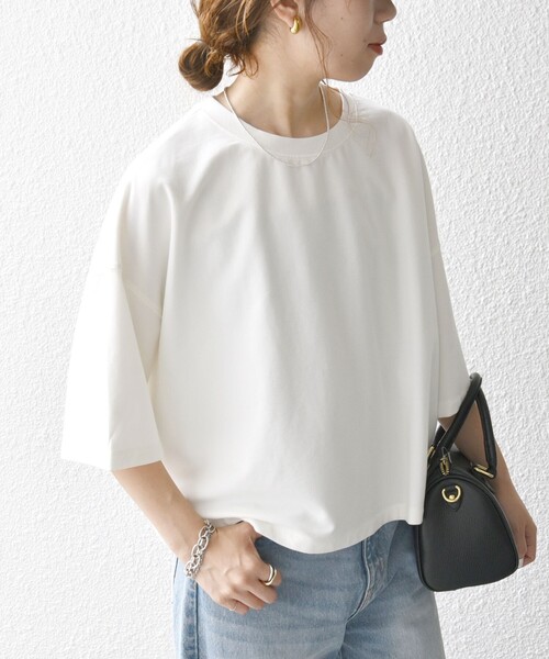 「SHIPS any」 半袖Tシャツ ONE SIZE ブラック レディース_画像7