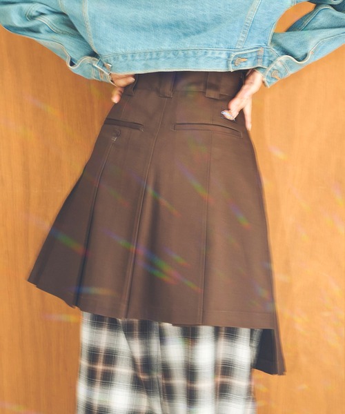「Casselini」 スカート「Dickiesコラボ」 MEDIUM ベージュ レディース_画像4