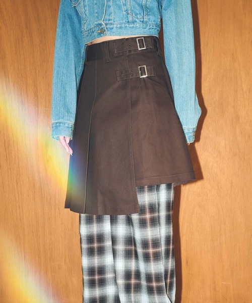「Casselini」 スカート「Dickiesコラボ」 MEDIUM ベージュ レディース_画像6