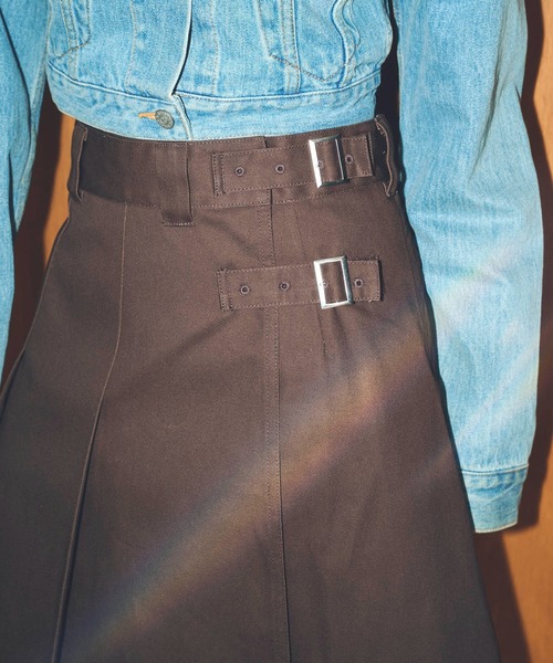 「Casselini」 スカート「Dickiesコラボ」 MEDIUM ベージュ レディース_画像7