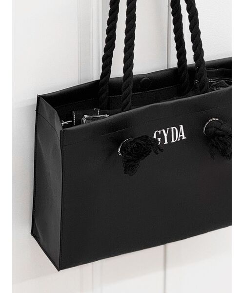 GYDA（ジェイダ） トートバッグ GYDAロープMフェイクレザートートBAG