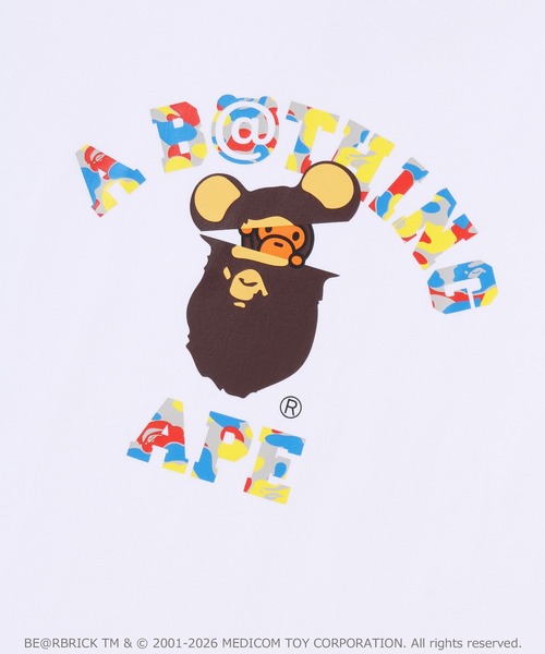 A BATHING APE（アベイシングエイプ） tシャツ BAPE X MEDICOM TOY