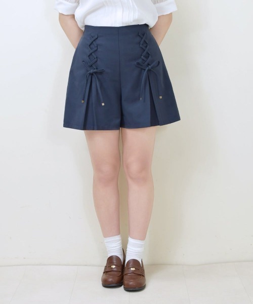 「F i.n.t」 キュロット FREE ネイビー レディース_画像6