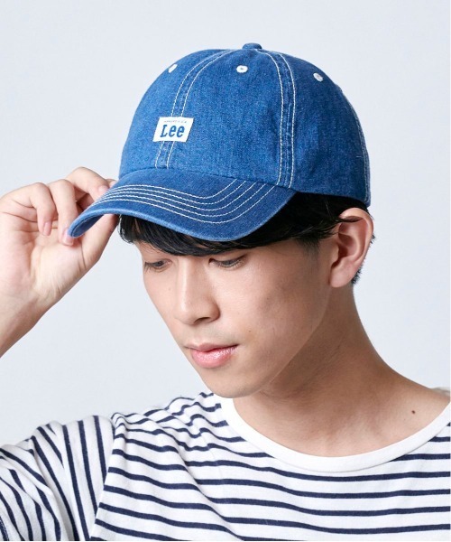 帽子 キャップ メンズ Lee LOW CAP DENIM/リー　ロウ　キャップ　デニム　オーバーライド｜zozo｜19