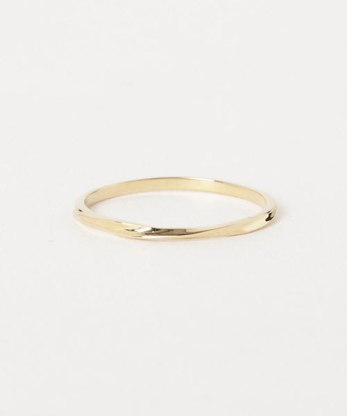 con affetto 指輪 リング K18デザインリング レディース : ZOZOTOWN