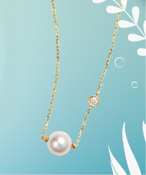 va vendome aoyama ネックレス K18イエローゴールド アコヤパール