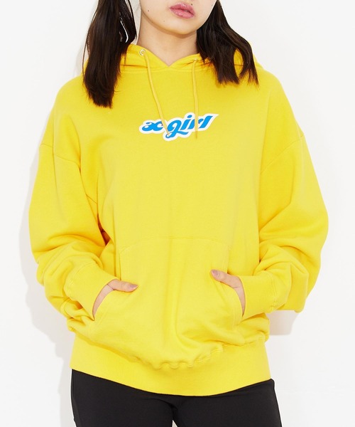 パーカー CHUBBY LOGO SWEAT HOODIE 