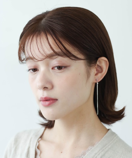 yu-ka ピアス : タッセルロープチェーンピアス レディース : ZOZOTOWN