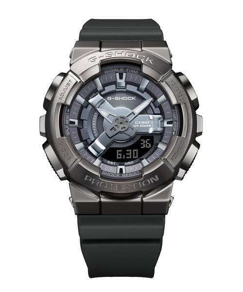 ★【未使用】G-SHOCK GM-S110B 腕時計 G-SHOCK 腕時計 110シリーズ / メタルベゼル GM-S110B-8AJF レディース