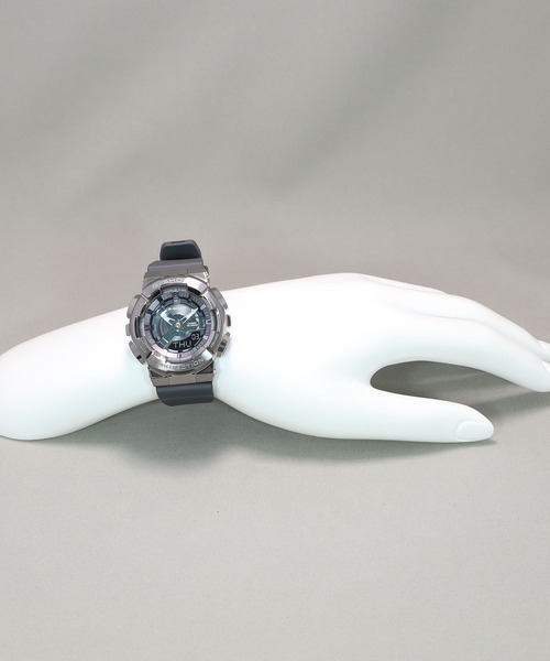 G-SHOCK 腕時計 110シリーズ / メタルベゼル GM-S110B-8AJF レディース