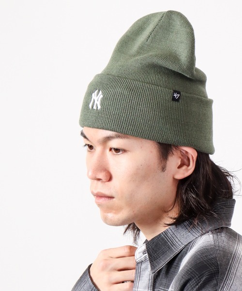 【新品未使用】/チサキ/キャップニット帽/カーキ 全8色】ニットキャップ（New hattan） MC6627 | 作業服・ワーク