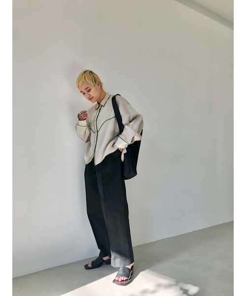 BLACK BY MOUSSY サンダル square sandal （スクエアサンダル