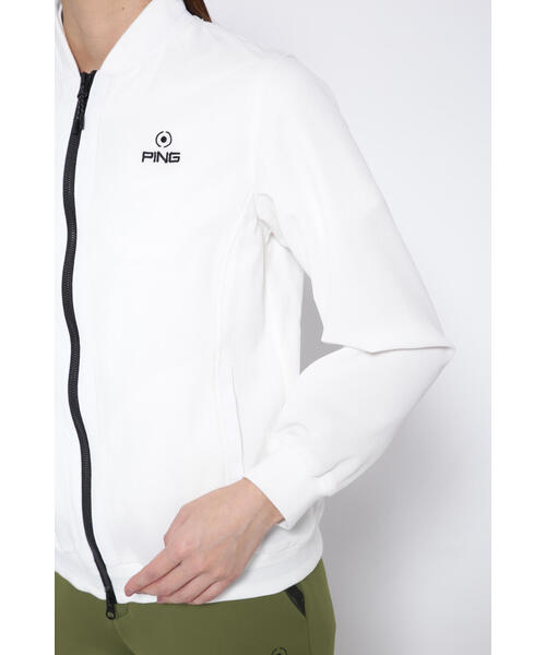 新品！PING APPARELクールマックスエコメイド ドビーブルゾン GOLD PING ブルゾン アウター 「PING APPAREL」クールマックスエコ