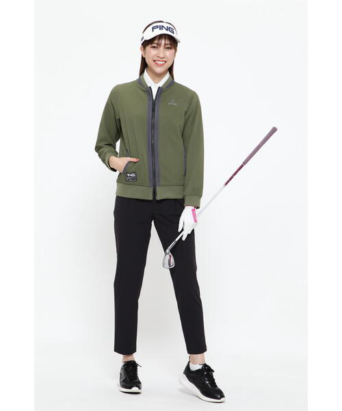 新品！PING APPARELクールマックスエコメイド ドビーブルゾン GOLD PING APPAREL】クールマックスエコドビーブルゾン ＜GOLD