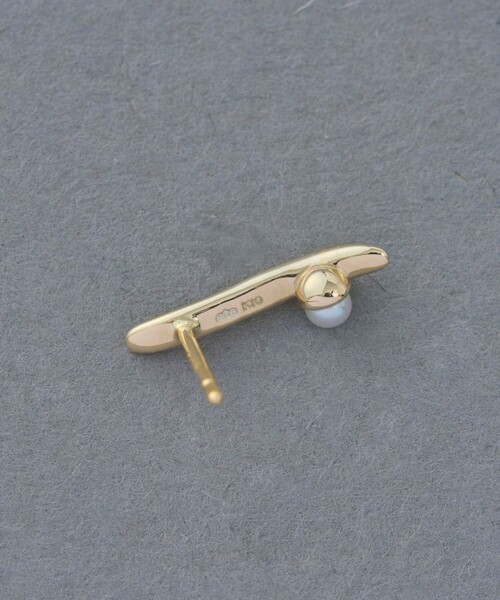 ピアス K10YG パール ピアス ピアス K10YG パール ニッケルフリー