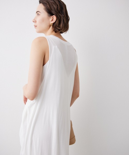 Whim Gazette ワンピース 【THE PAUSE】レイヤードシャーリング