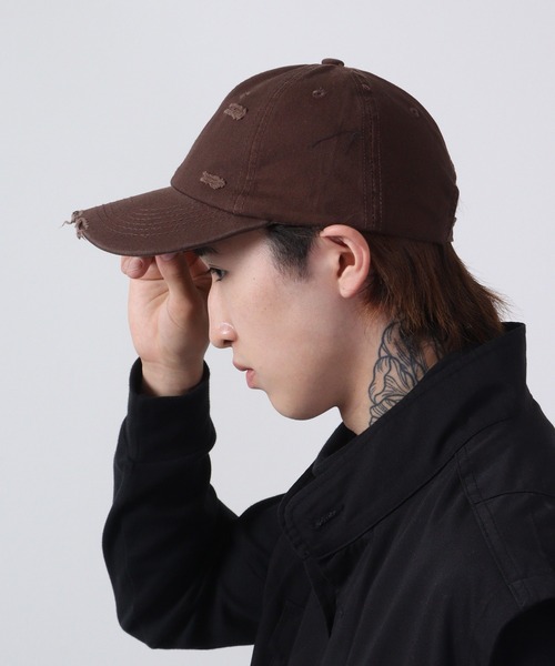 FUNALIVE（ファンアライブ） キャップ 帽子 JON ダメージCAP カラー