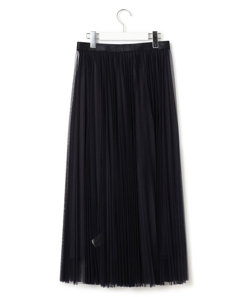 23区 スカート 「洗える」チュール プリーツ : ZOZOTOWN Yahoo