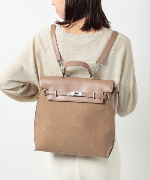 SETUP7 デイバック リュック 「SETUP7」フェイクレザー2WAY