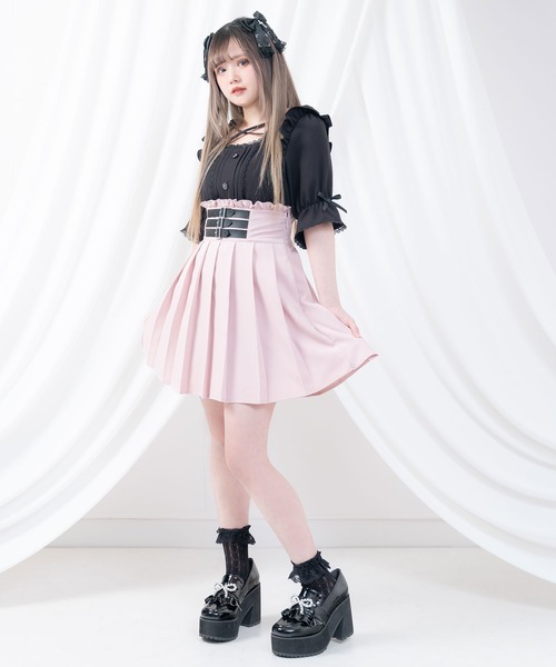 DEMYLEE デミリー スカート レーヨン 赤 未使用 定価3.3万程 スタイルデリ STYLE DELI 【Made in JAPAN】ヴィンテージサテン