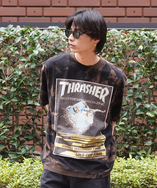 M 00s THRASHER スラッシャー tシャツ THRASHER tシャツ 「ムラサキスポーツ限定」THRASHER