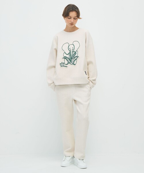 CABaNパンツ CABaN パンツ シルクツイル HARVEST セミワイドパンツ