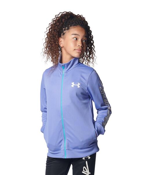 アンダーアーマー　水色　120㎝　女の子 UNDER ARMOUR（アンダーアーマー） コート アウター UAトラック