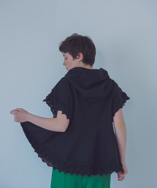 ODAKHA ニット セーター / floral flare parka(フローラルフレア