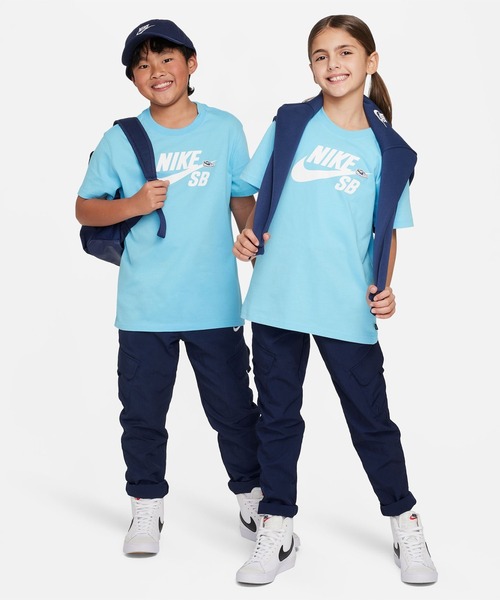 Nikeさイト シャツ カラーブロック Nike SB tシャツ NIKE SB/ナイキエスビー キッズ 半袖Tシャツ