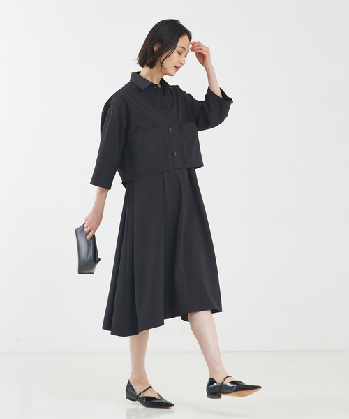 qualite ワンピース 2WAYストレッチワンピース : ZOZOTOWN Yahoo!店  