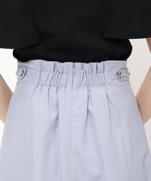 ロゴ魅せモードの象徴♡【CHANEL】ひらひらスカート MISCH MASCH スカート 2024春夏新作サイドチェーンフレア