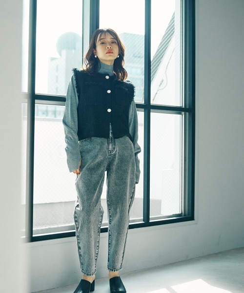 ニット セーター 「sail」ハイネックニット　小さいサイズ「低身長・小柄女性向けサイズ」 レディース sail ニット セーター 「sail」ハイネックニット 小さいサイズ